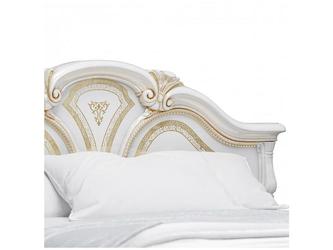 Dia: кровать двуспальная(белый, золото)