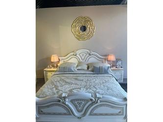 Dia: тумба прикроватная(белый, золото)