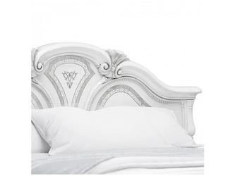 Dia: кровать двуспальная(белый, серебро)