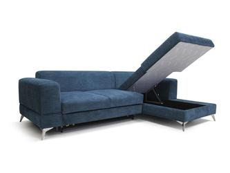 SofTime: диван угловой(синий)