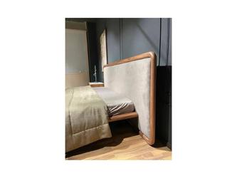 Homage: кровать двуспальная(дуб, бежевый)