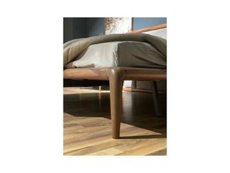 Homage: кровать двуспальная(дуб, бежевый)