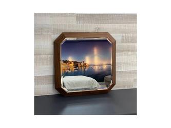 Dogtas: зеркало настенное(темный орех)