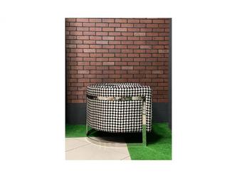 BALHOME: кресло(белый, черный)