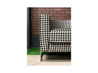 BALHOME: кресло(белый, черный)