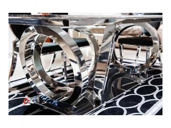 BALHOME: стол обеденный(бежевый, серебро)