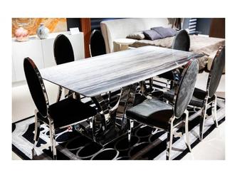 BALHOME: стол обеденный(бежевый, серебро)