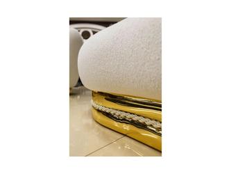 BALHOME: диван 4-х местный(белый, золото)