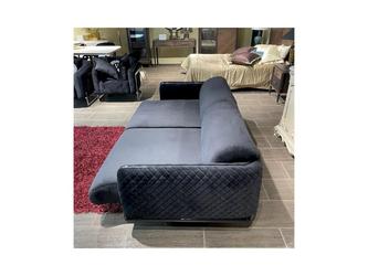 Orix: диван 3-х местный(черный)