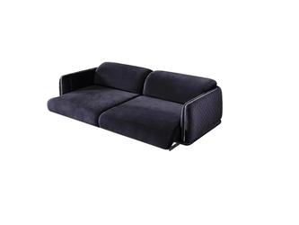 Orix: диван 3-х местный(черный)