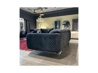 Orix: диван 3-х местный(черный)