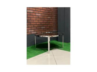 Orix: стол журнальный(серебристый)