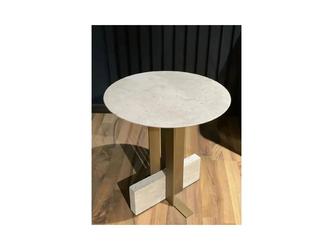 Homage: стол кофейный(орех, мрамор)