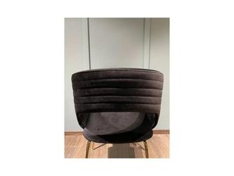 Orix: стул(черный, золото)