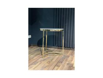 Orix: стол журнальный(белый, золото)