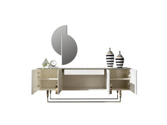 Orix: буфет(белый, золото)