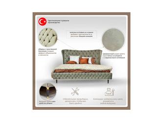 Dogtas: кровать двуспальная(зеленый)