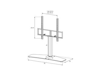 Sonorous: стойка под телевизор(черный)