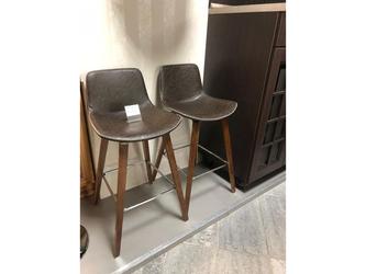 Euro Style Furniture: стул полубарный(коричневый)
