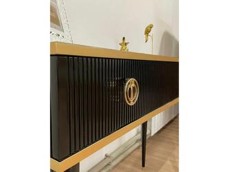 МФ Муромские мастера: стол туалетный(белый с золотом)