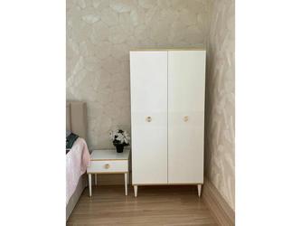 МФ Муромские мастера: шкаф 2-х дверный(белый с золотом)