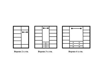 МФ Муромские мастера: шкаф 3-х дверный(ваниль)