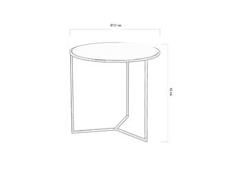 HermitageHome: стол журнальный(бежевый)