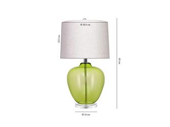 HermitageHome: лампа настольная(зеленый, белый)