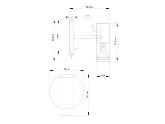 HermitageHome: бра(золото)