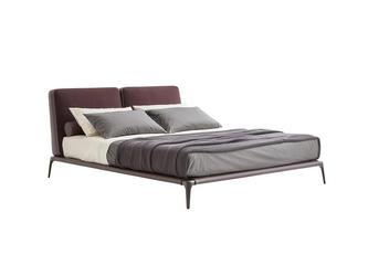 STG: кровать двуспальная(серый)