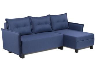 Шведский стандарт: диван угловой(синий)