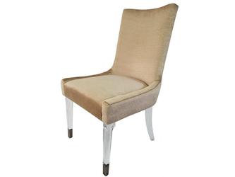 Linhai Lanzhu: стул(бежевый, прозрачный, золото)