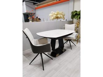 Linhai Lanzhu: стол обеденный(белый мрамор)