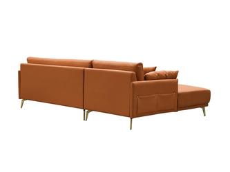 Euro Style Furniture: диван угловой(оранжевый)