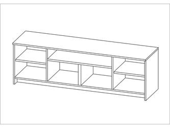 Шведский стандарт: тумба под телевизор(белый)
