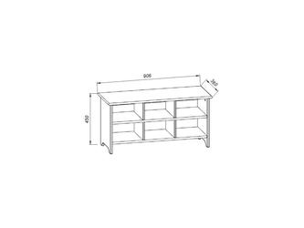 Шведский стандарт: тумба для обуви(белый)