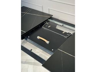 Linhai Lanzhu: стол обеденный(черный мрамор)