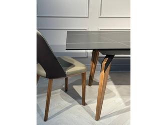 Linhai Lanzhu: стол обеденный(черный мрамор)