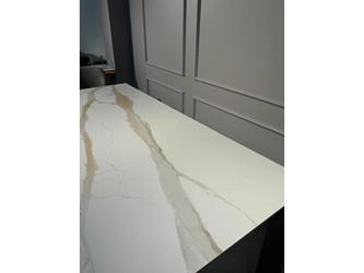 Linhai Lanzhu: стол обеденный(белый мрамор)