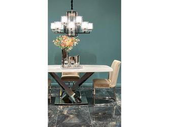 Linhai Lanzhu: стол обеденный(белый мрамор)