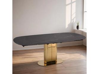 Linhai Lanzhu: стол обеденный(черный, золото)