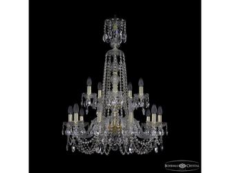 люстра хрустальная Bohemia Ivele Crystal 1402/10+5/240/XL-90/2d G 