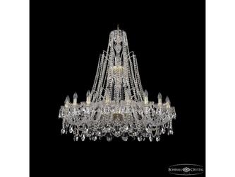 люстра хрустальная Bohemia Ivele Crystal 1411/20/400/XL-120 G 