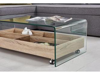 Euro Style Furniture: стол журнальный(прозрачное стекло)