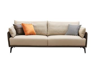 Euro Style Furniture: диван 3 местный(бежевый, коричневый)