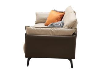 Euro Style Furniture: диван 3 местный(бежевый, коричневый)