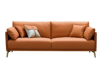 Euro Style Furniture: диван 3 местный(оранжевый)