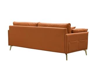 Euro Style Furniture: диван 3 местный(оранжевый)