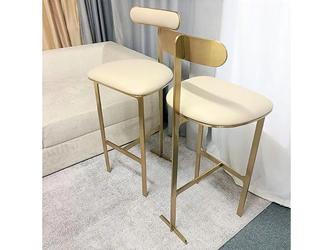STG: стул барный(молочный, золото)