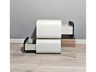 STG: тумба прикроватная(серый, черный)